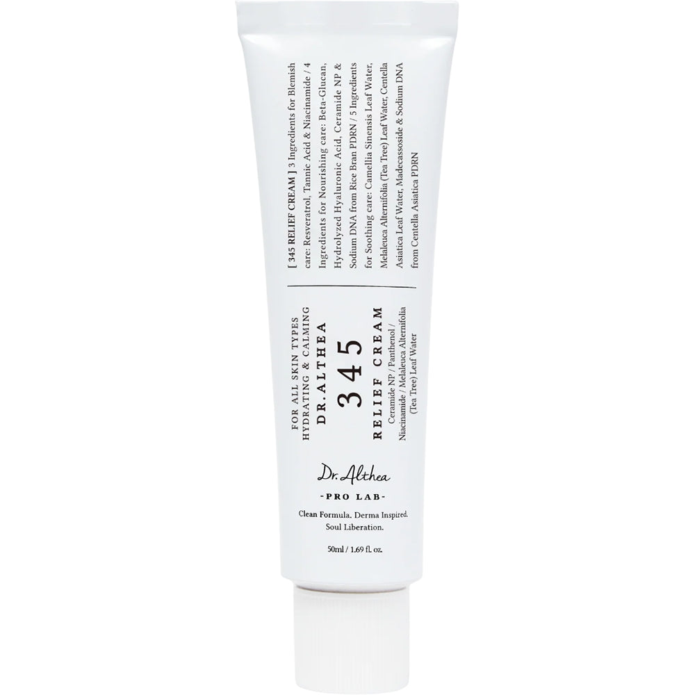 Dr. Althea Dr. Althea, 345 Relief, Hydratisierend, Sahne, Für das Gesicht, 50 ml Regular