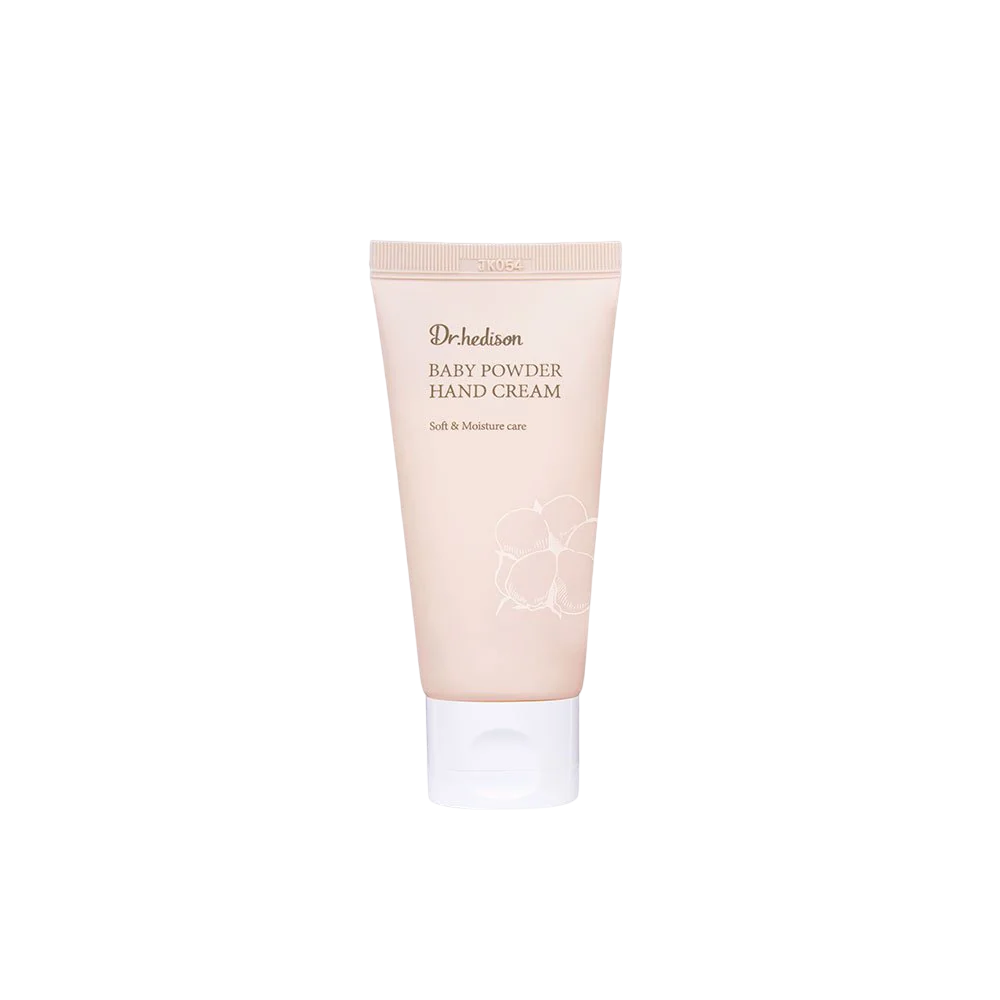 Dr. Hedison Dr. Hedison, Baby Powder, Sheabutter, Feuchtigkeitsspendend, Handcreme, 50 ml Regular
