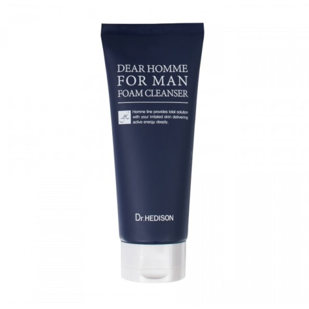 Dr. Hedison Dear Homme Aloe Vera Reinigungsschaum 140 ml – Sanfte Pflege für Männer