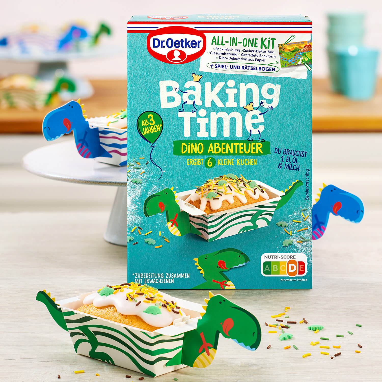 Dr Oetker Backmischung Dino Abenteuer - Candyshop.ch