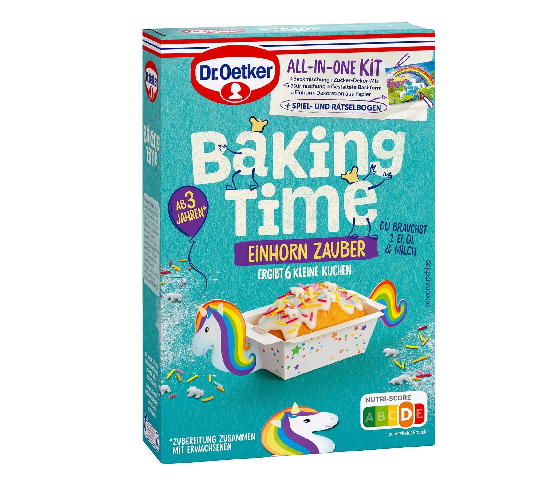 Dr Oetker Backmischung Einhorn Zauber - Candyshop.ch