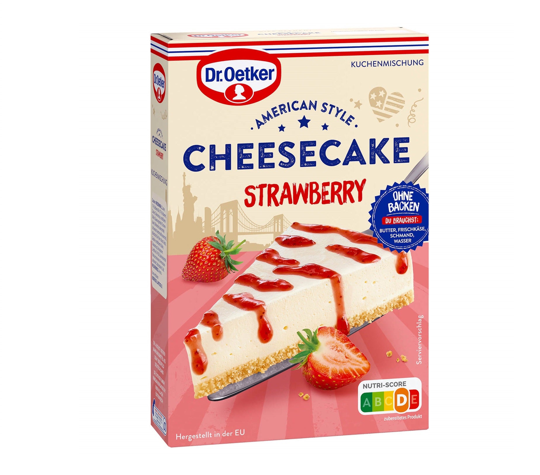 Dr Oetker Cheesecake American Style Strawberry - Candyshop.ch