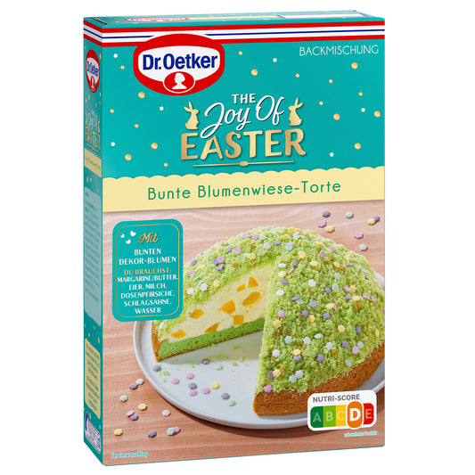 Dr Oetker Easter bunte Blumenwiese Torte Backmischung - Candyshop.ch