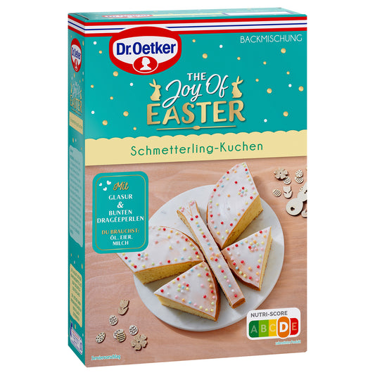 Dr Oetker Easter Schmetterling Kuchen Backmischung - Candyshop.ch