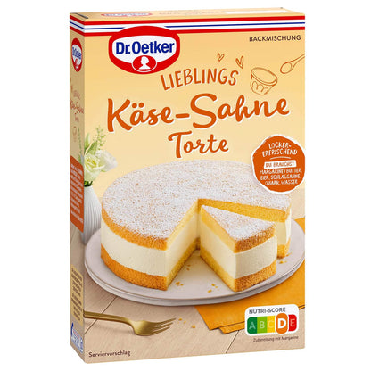 Dr Oetker Käse-Sahne Torte Backmischung 385g - Candyshop.ch