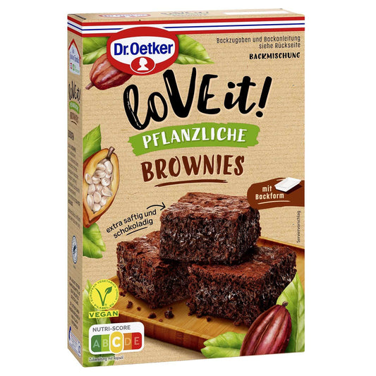 Dr Oetker LoVE it! Pflanzliche Brownies - Candyshop.ch