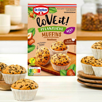Dr Oetker LoVE it! Pflanzliche Muffins - Candyshop.ch