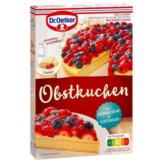 Dr Oetker Obstkuchen Backmischung - Candyshop.ch