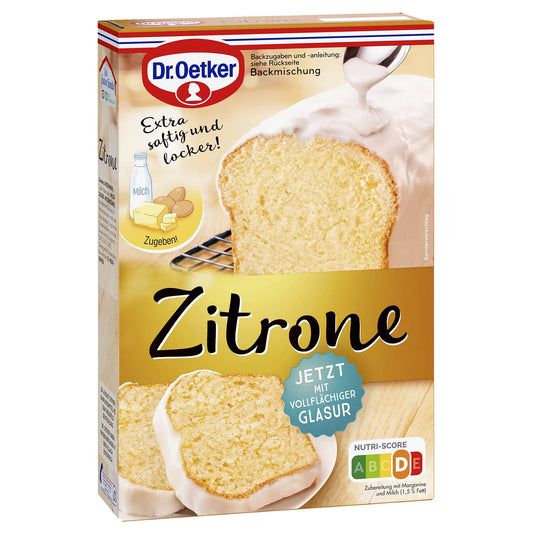Dr Oetker Zitronen Kuchen Backmischung - Candyshop.ch
