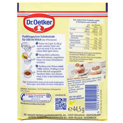 Dr. Oetker Original Pudding Schokolade 3er - Candyshop.ch