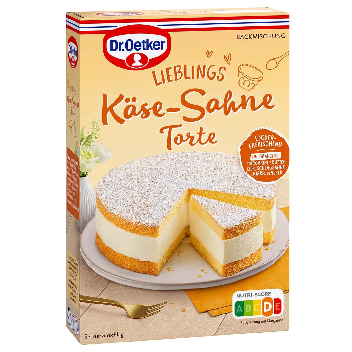 Dr Oetker Käse-Sahne Torte Backmischung 385g - Candyshop.ch