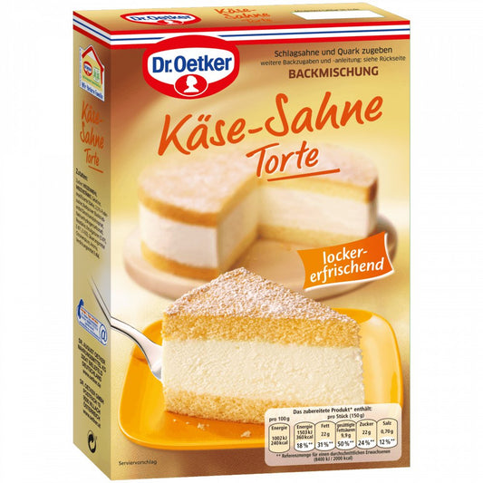 Dr Oetker Käse-Sahne Torte Backmischung 385g - Candyshop.ch