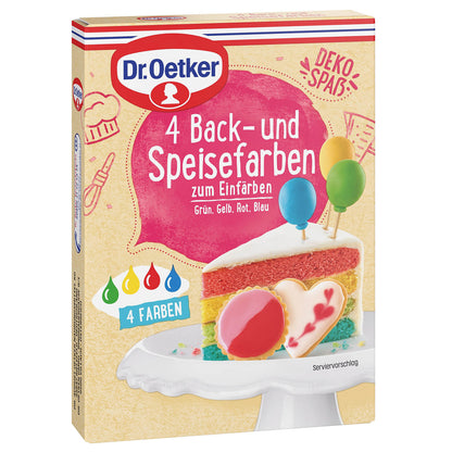 Dr. Oetker 4 Back- und Speisefarben - Candyshop.ch