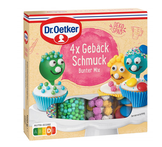 Dr. Oetker 4x Gebäckschmuck - Candyshop.ch