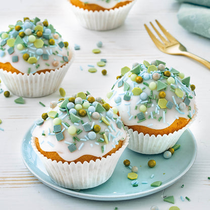 Dr. Oetker Dekor Glücks Momente grüner Mix - Candyshop.ch