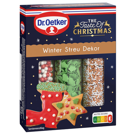 Dr. Oetker Winter Streu Dekor - Candyshop.ch