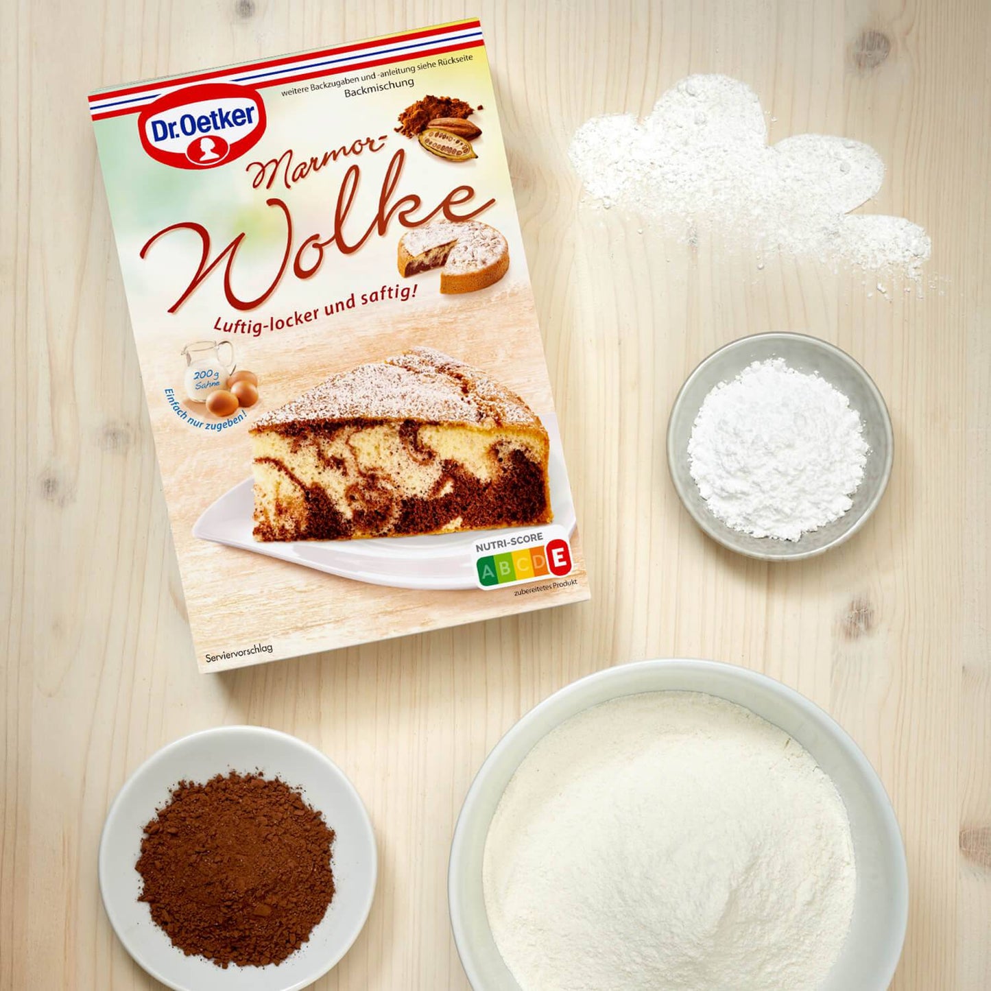 Dr Oetker Marmor Wolke Backmischung 455g - Candyshop.ch