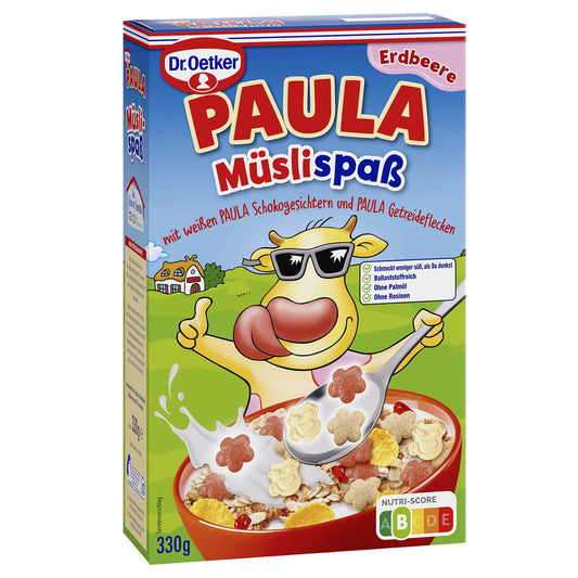 Dr Oetker Paula Müslispaß Erdbeere 330g - Candyshop.ch