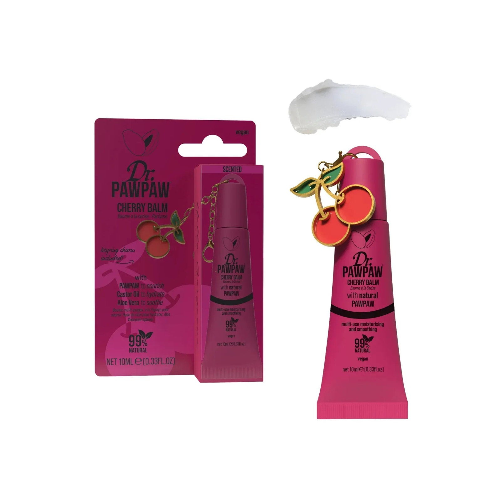 Dr. PawPaw Lippenbalsam Dr. PawPaw, Cherry Balm, Hydrating, Lip Balm, 10 ml Regular