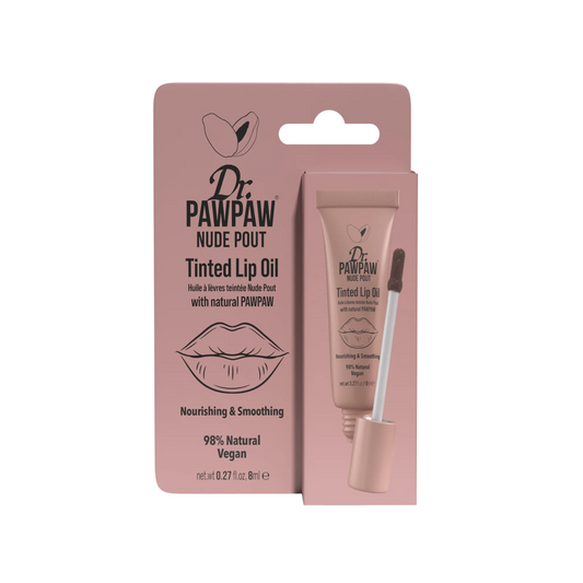 Dr. PawPaw Dr. PawPaw, Dr. PawPaw, Vegan und tierversuchsfrei, Natural Glow & Hydrating, Lippenöl, Nude Pout, 8 ml Regular