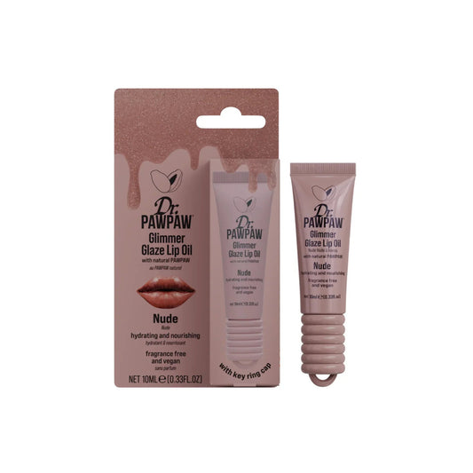 Dr. PawPaw Dr. PawPaw, Glimmer Glaze, Hydrating & Glow, Lippenöl, Nackt, 10 ml Regular