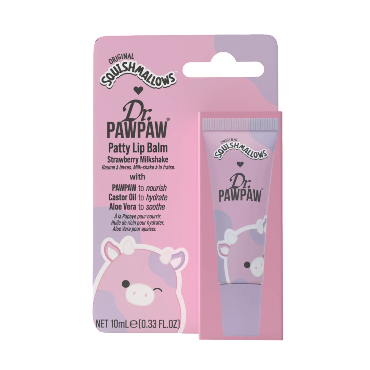 Dr. PawPaw Dr. PawPaw, Patty Strawberry Milkshake, Aloe Vera, Hydratisierend, Lippenbalsam, 10 ml Regular