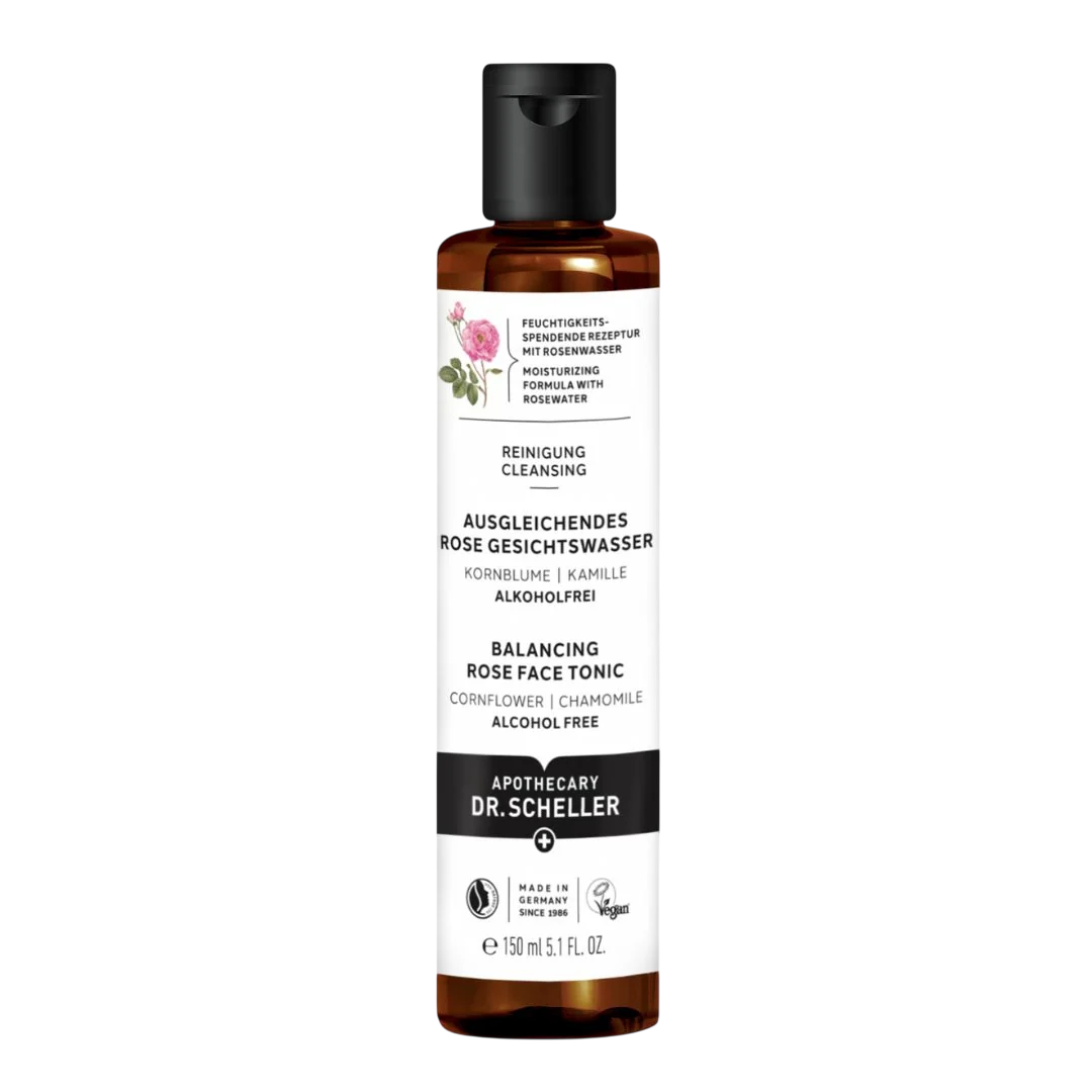 Dr. Scheller Dr. Scheller, Balancing Rose, Vegan, Feuchtigkeitsspendend & Beruhigend, Gesichtswasser, Gesicht, 150 ml Regular