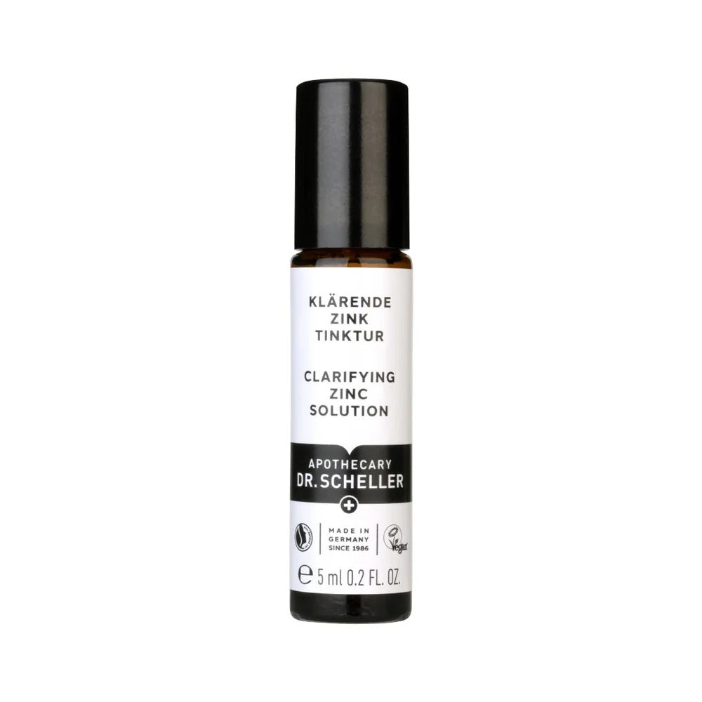 Dr. Scheller Dr. Scheller, Clarifying Zinc Solution, Vegan, Purifying & Soothing, Nacht, Stock, Gesicht, 5 ml Regular