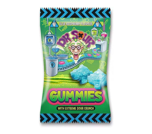 Dr. Sour Gummies Blue Raspberry 200g - Candyshop.ch