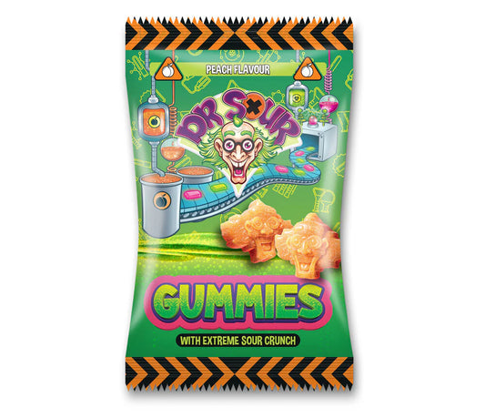 Dr. Sour Gummies Peach 200g - Candyshop.ch
