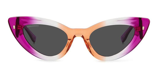 DSQUARED2 SUNGLASSES D2 0092_S_838-IR_51 Sonnenbrille Rot