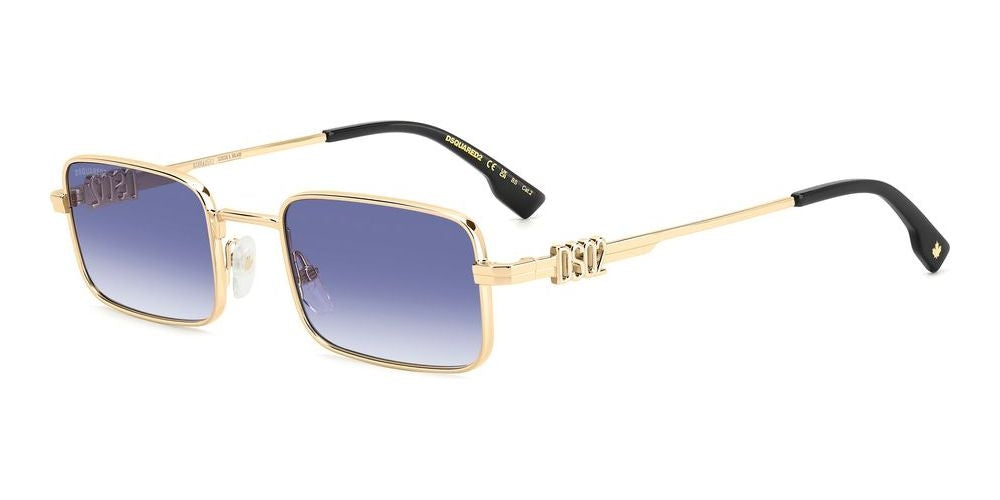 DSQUARED2 SUNGLASSES D2 0104_S_LKS-08 O_52 Sonnenbrille Rot ansicht-2