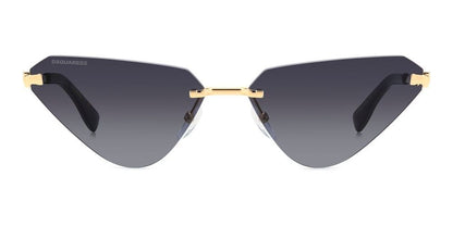 DSQUARED2 SUNGLASSES D2 0108_S_RHL-9O K_63 Sonnenbrille Rot