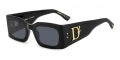 DSQUARED2 SUNGLASSES D2 0109_S_807-IR_52 Sonnenbrille Rot ansicht-3