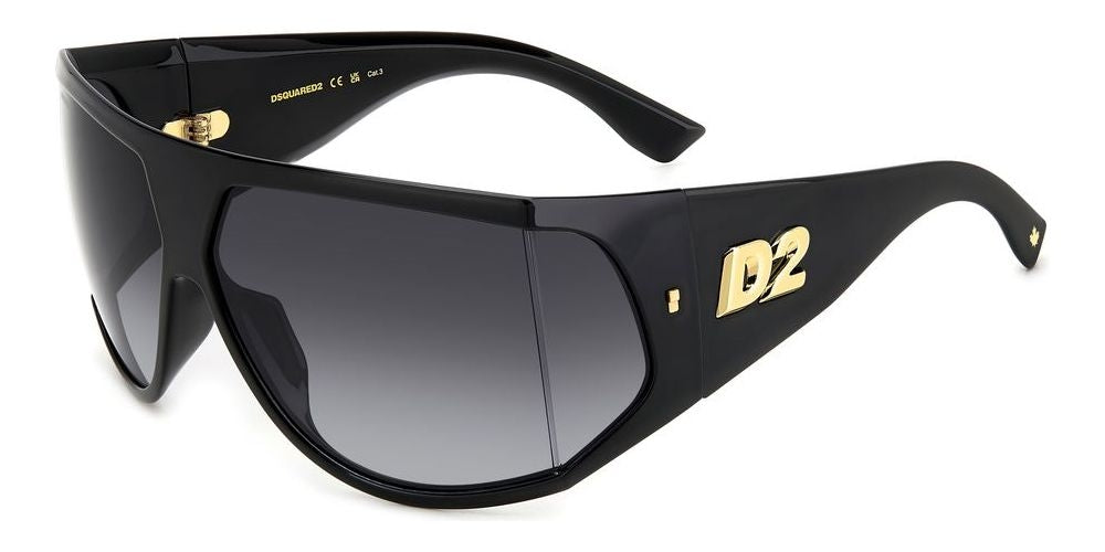 DSQUARED2 SUNGLASSES D2 0124_S_2M2-9O_75 Sonnenbrille Rot ansicht-2