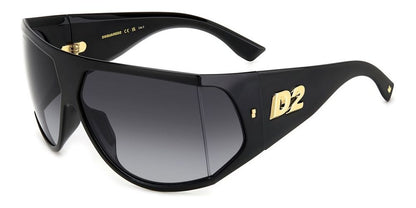 DSQUARED2 SUNGLASSES D2 0124_S_2M2-9O_75 Sonnenbrille Rot ansicht-2