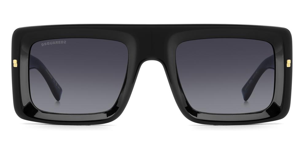 DSQUARED2 SUNGLASSES D2 0141_S_807-9O_53 Sonnenbrille Rot