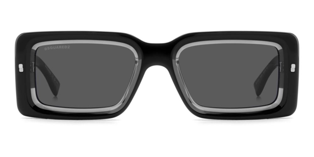 DSQUARED2 SUNGLASSES D2 0142_S_08A-IR_52 Sonnenbrille Rot