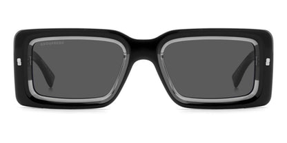 DSQUARED2 SUNGLASSES D2 0142_S_08A-IR_52 Sonnenbrille Rot