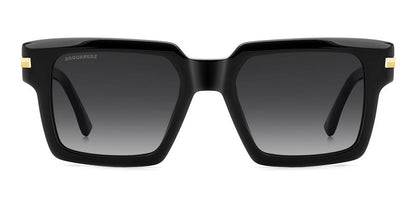 DSQUARED2 SUNGLASSES D2 0161_G_S_807-9O_52 Sonnenbrille Rot