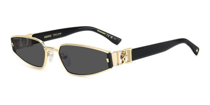 DSQUARED2 SUNGLASSES D2 0168_S_000-IR_61 Sonnenbrille Rot ansicht-2