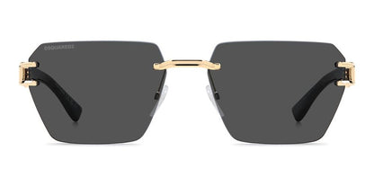 DSQUARED2 SUNGLASSES D2 0173_S_000-IR_58 Sonnenbrille Rot