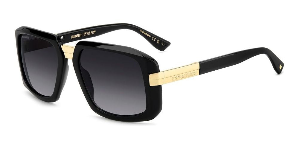 DSQUARED2 SUNGLASSES D2 0178_S_807-9O_57 Sonnenbrille Rot ansicht-2