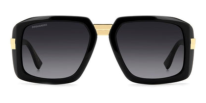 DSQUARED2 SUNGLASSES D2 0178_S_807-9O_57 Sonnenbrille Rot