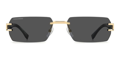 DSQUARED2 SUNGLASSES D2 0189_S_J5G-IR_57 Sonnenbrille Rot