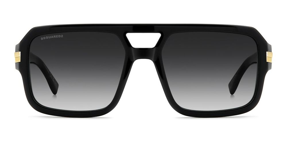 DSQUARED2 SUNGLASSES D2 0197_S_807-9O_57 Sonnenbrille Rot