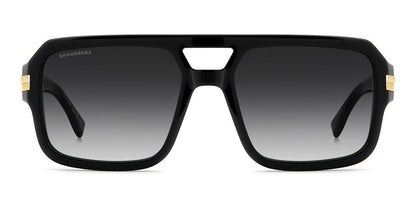DSQUARED2 SUNGLASSES D2 0197_S_807-9O_57 Sonnenbrille Rot