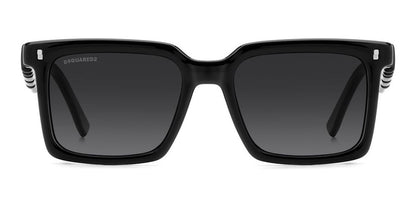DSQUARED2 SUNGLASSES ICON 0025_S_807-9O_53 Sonnenbrille Rot