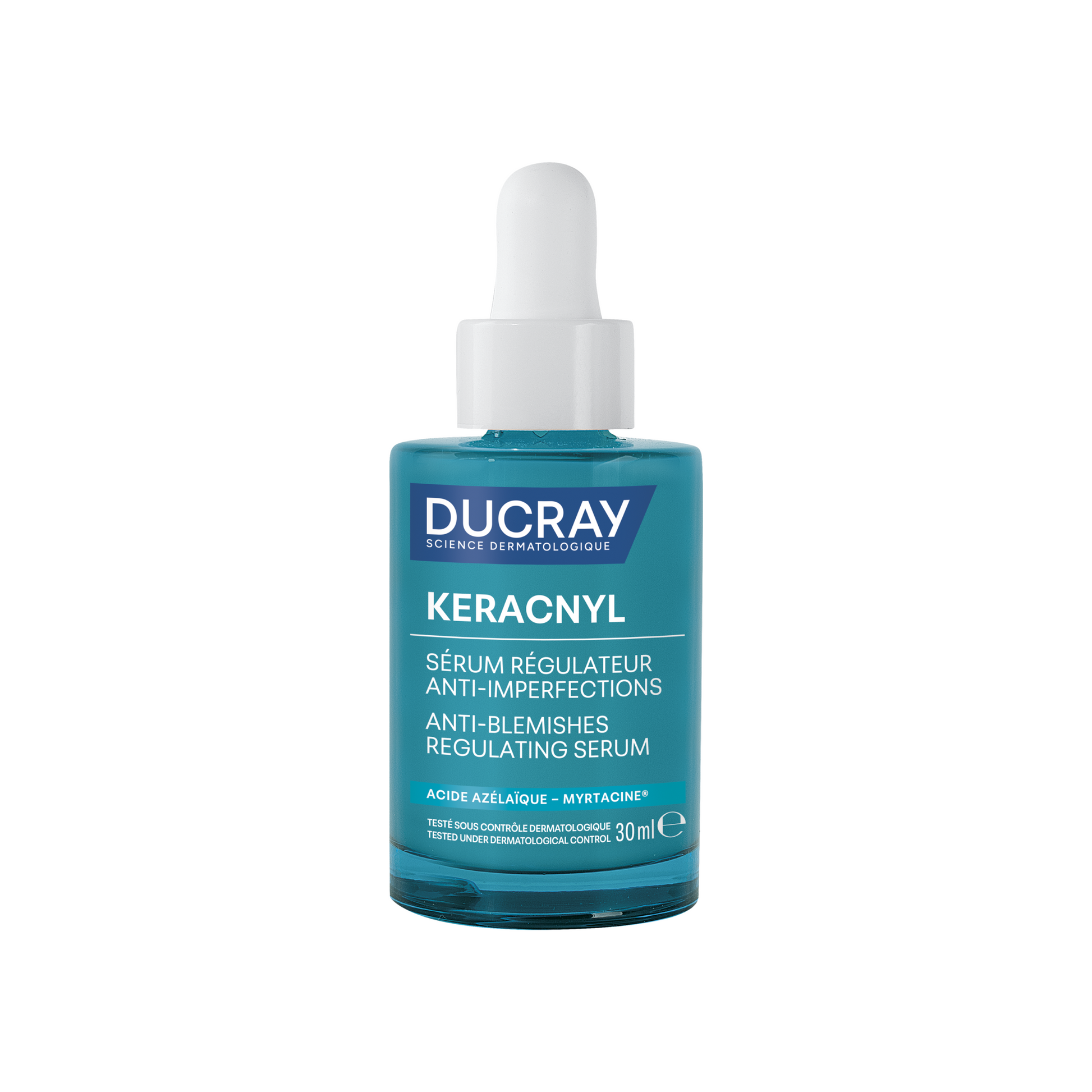 Ducray Ducray, Keracnyl, Gegen Unreinheiten, Tag, Serum, Für das Gesicht, 30 ml Regular