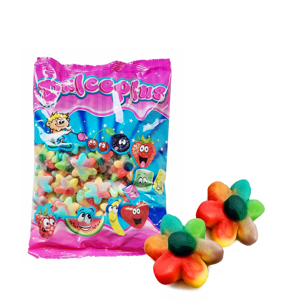 Dulceplus Jelly Rainbow Flowers 1 Kg